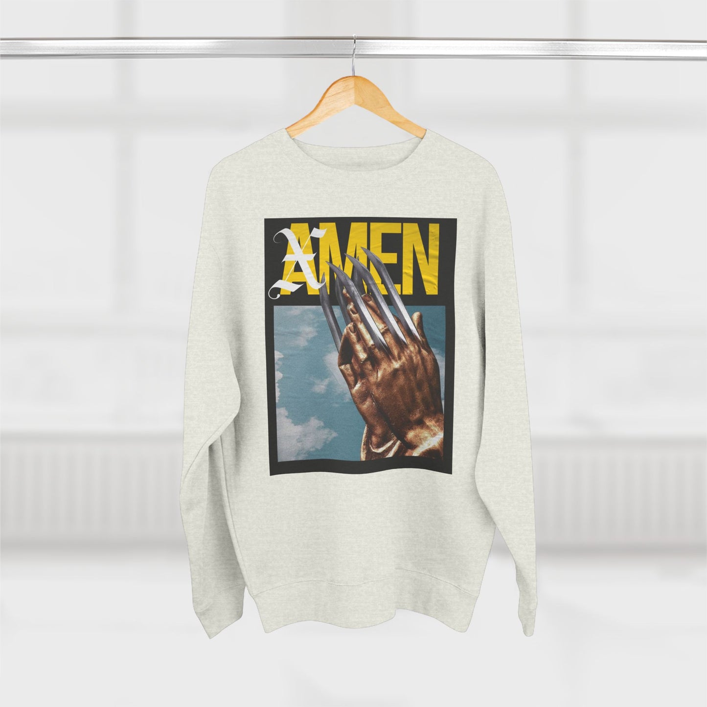 X-Men Inspired Unisex Crewneck Sweatshirt, Graphic Sweatshirt, Vintage Style Apparel, Superhero Gift, Casual Wear, Comic Book Fashion