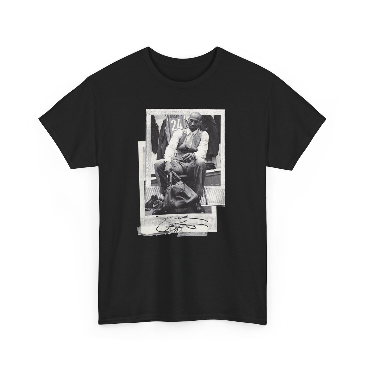 Vintage Kobe Style Unisex Heavy Cotton Tee - Basketball Inspired Graphic