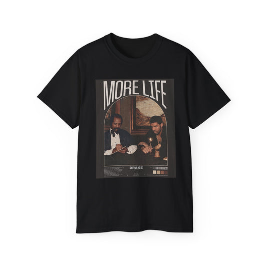 More Life Unisex Ultra Cotton Tee, Music T-Shirt, Drake , Casual Streetwear