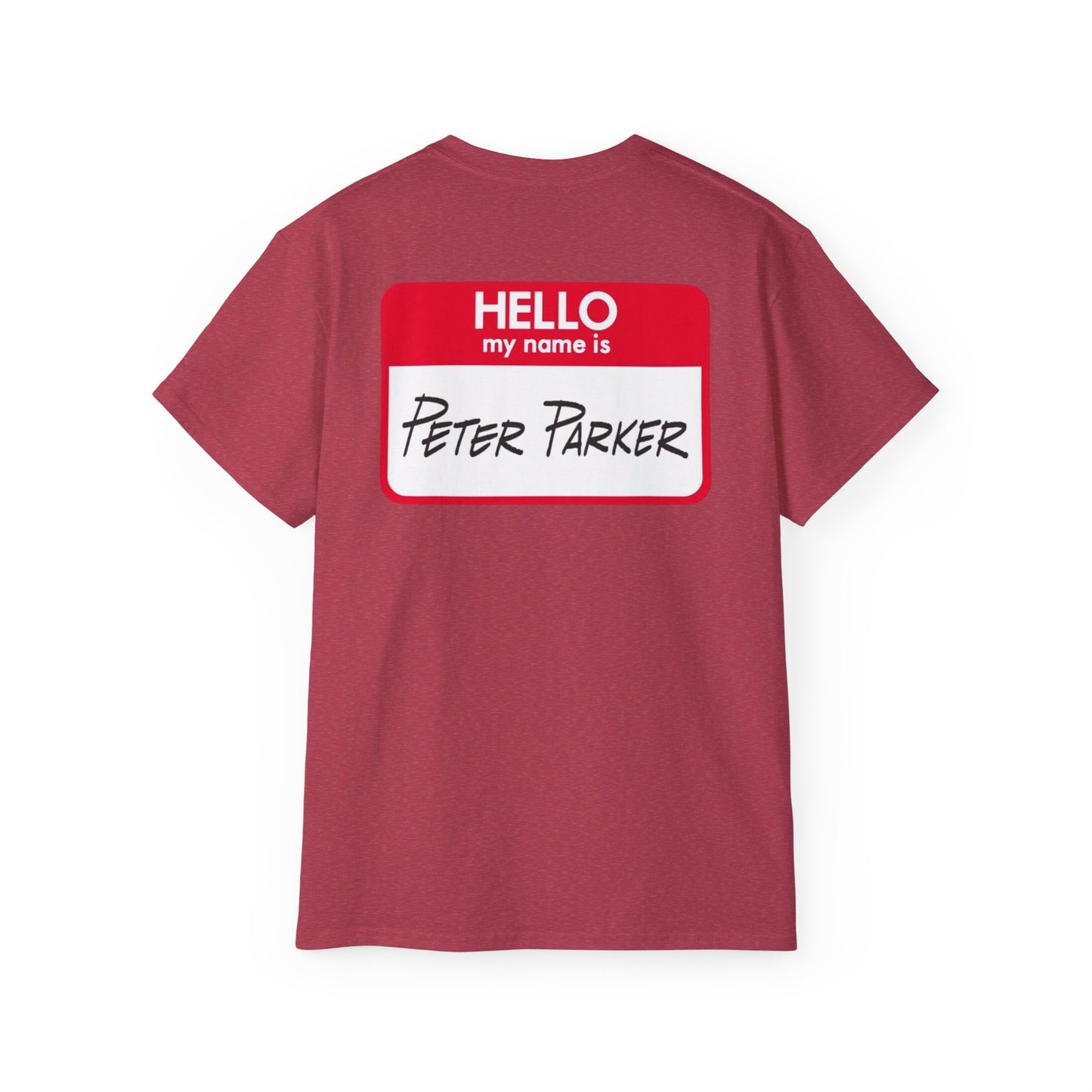 Funny Name tag *Spiderman graphic T-shirt