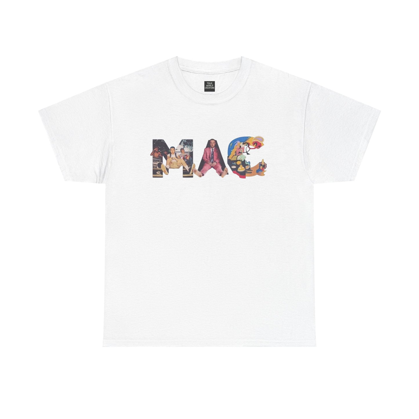 Mac Miller Unisex Heavy Cotton Tee - Fun and Colorful Graphic T-Shirt