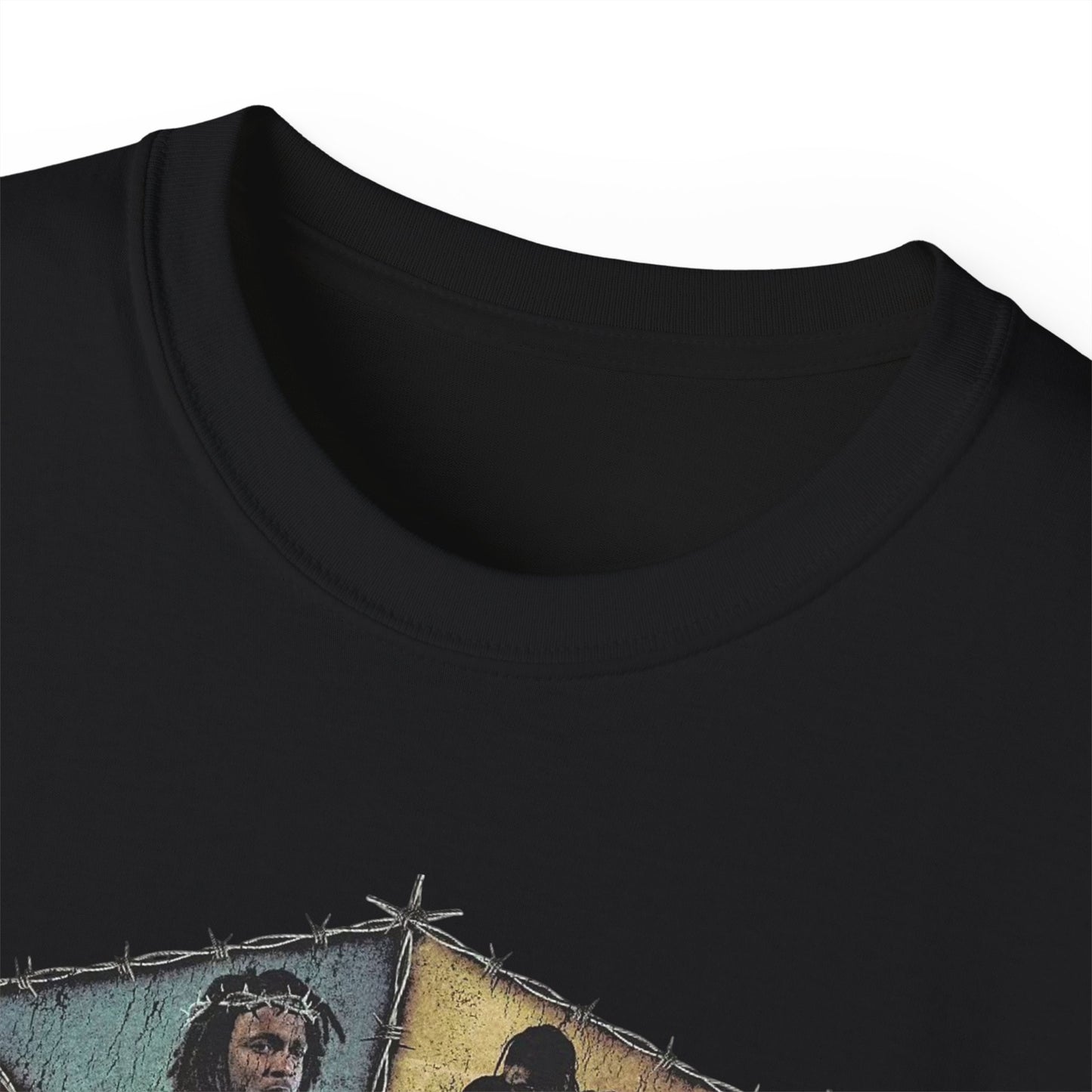 Unisex Cotton Graphic Tee - carti Vintage graphic tee shirt