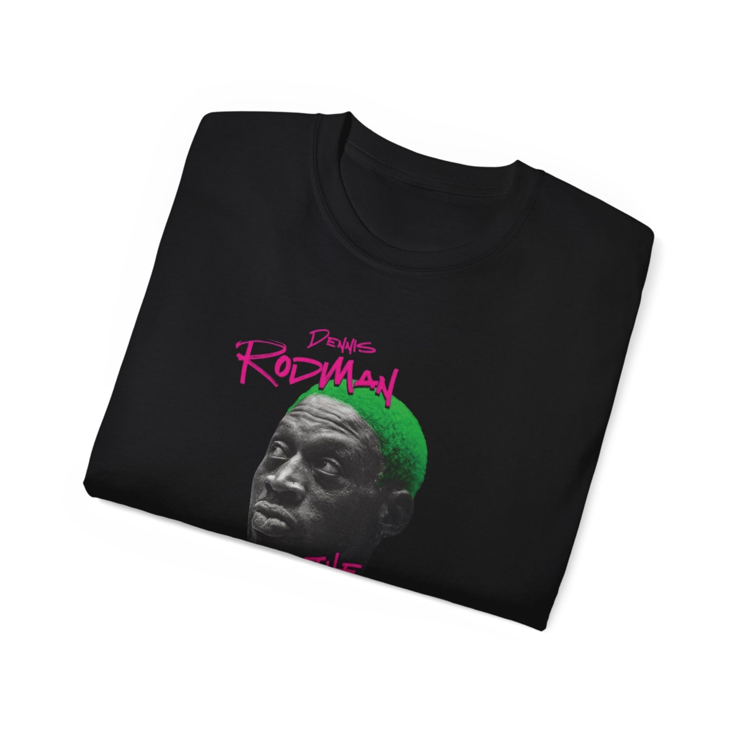 Dennis Rodman The Worm Unisex Ultra Cotton Tee - Vintage Basketball Graphic T-Shirt