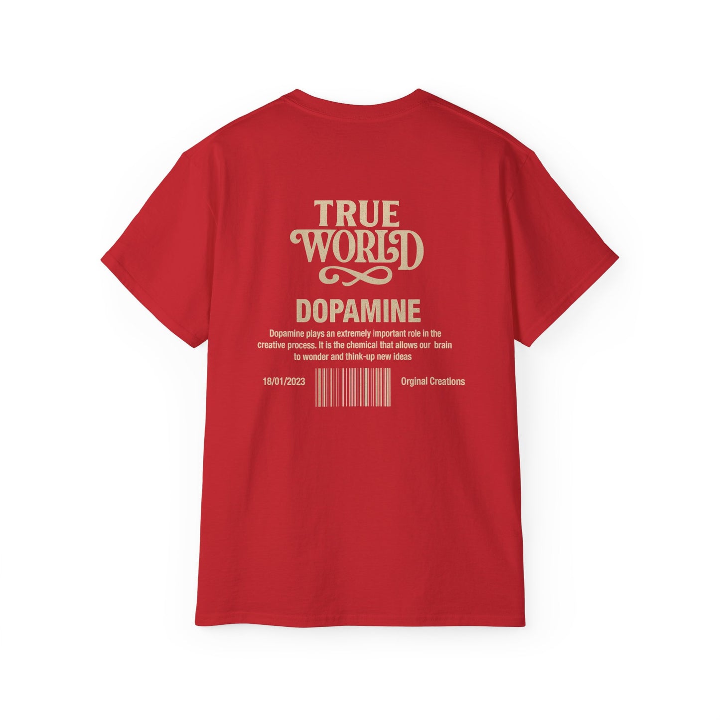 True World Creations graphic T-shirt design