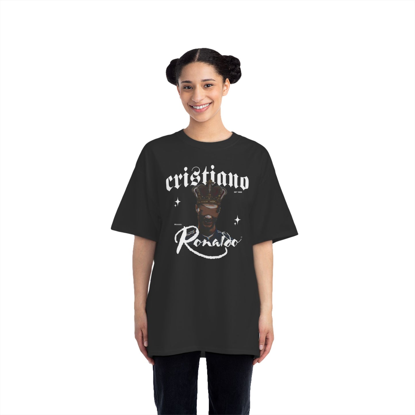 Cristiano Ronaldo Fan Tee, Perfect for Sports Lovers, Casual Outfits, Gift for Athletes, Birthday, Game Day