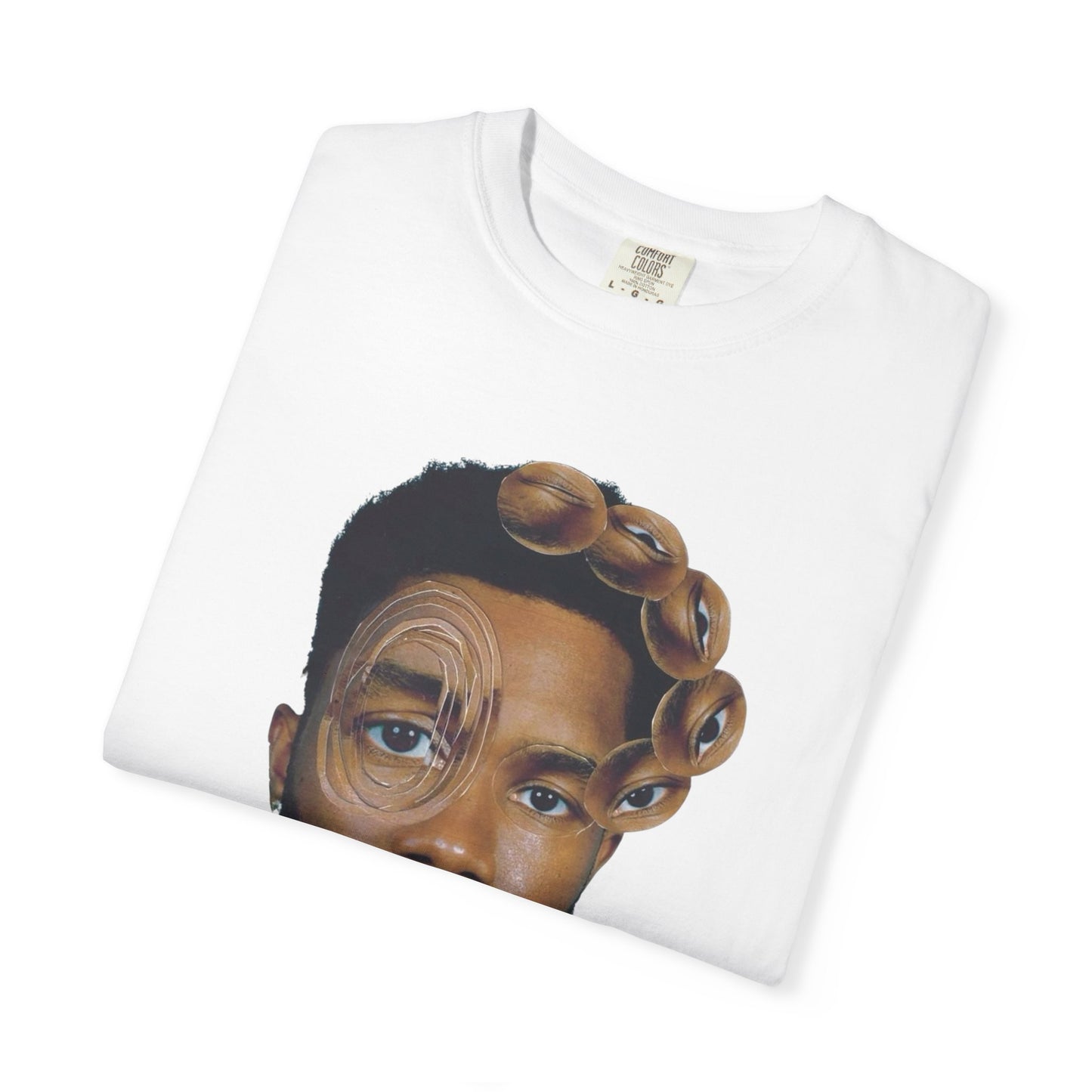 Artistic Unisex Garment-Dyed T-Shirt with Unique Design