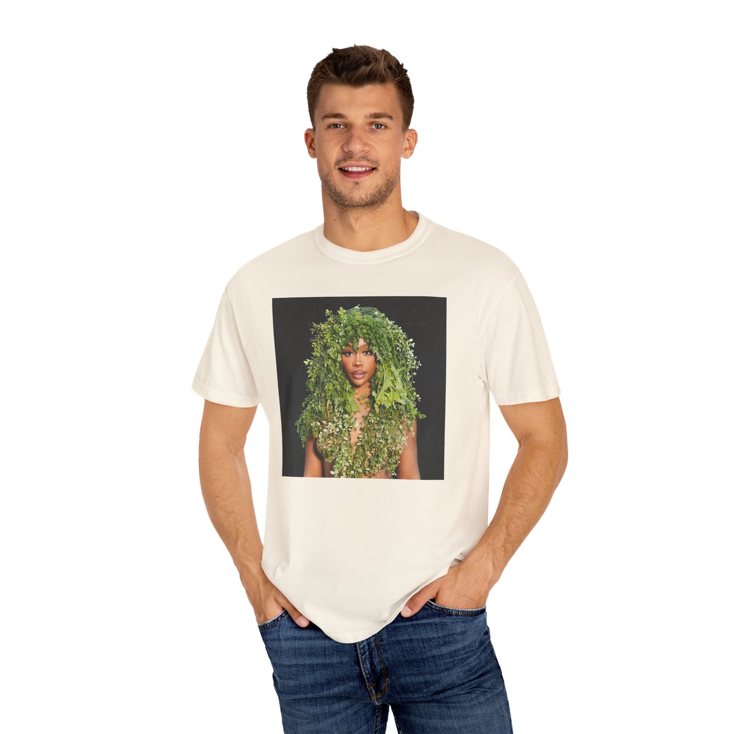 Lana SOS Deluxe Unisex Garment-Dyed T-Shirt | Nature-Inspired Design