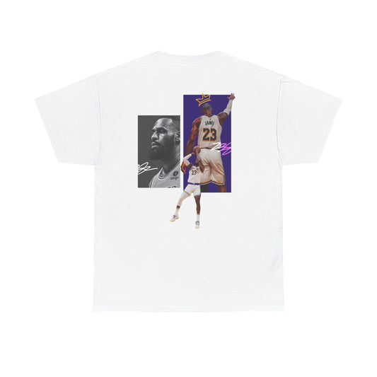 The King Basketball T‑Shirt — LeBron Tribute Graphic Tee