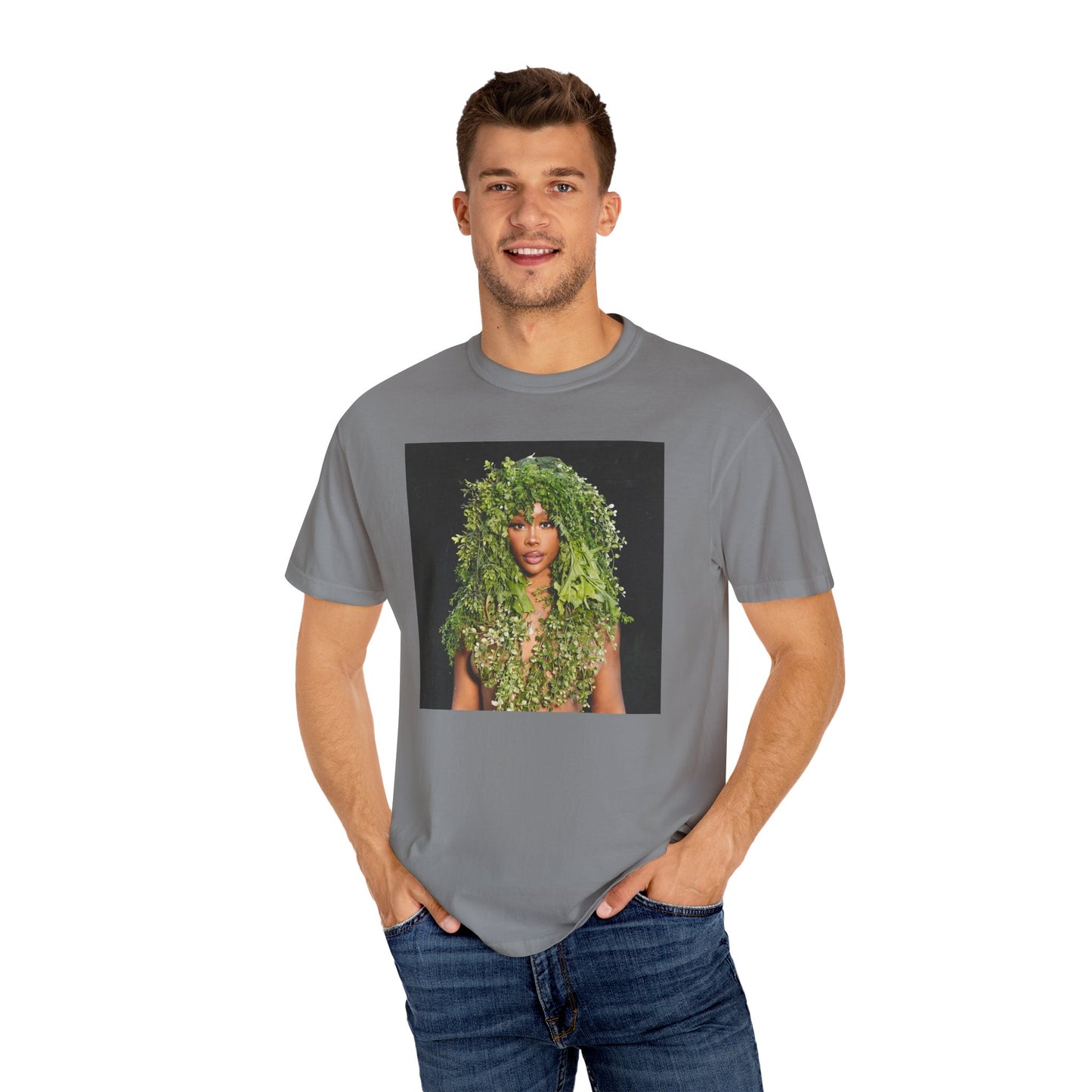 Lana SOS Deluxe Unisex Garment-Dyed T-Shirt | Nature-Inspired Design
