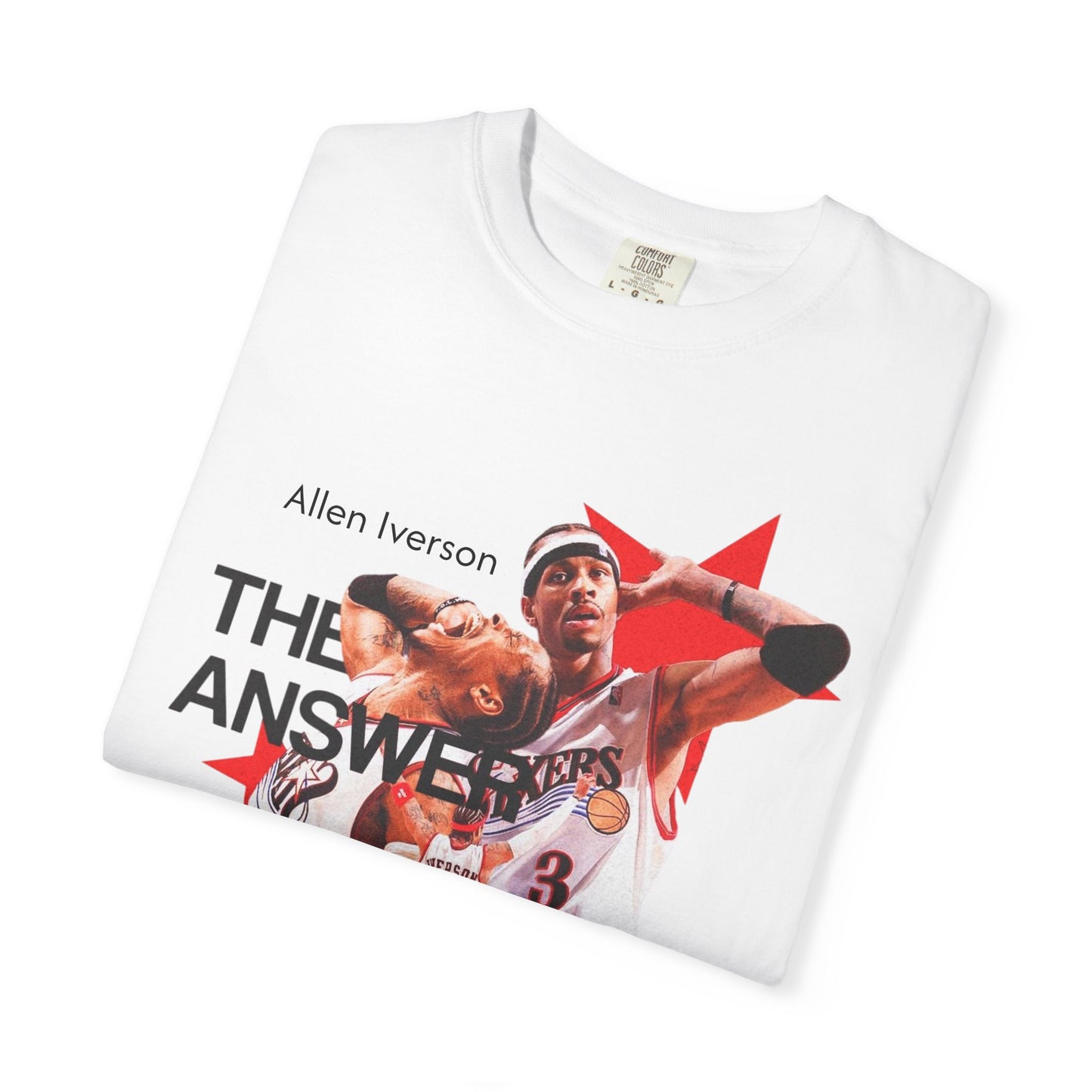 Allen Iverson Tribute T-Shirt - The Answers Unisex Cotton Tee