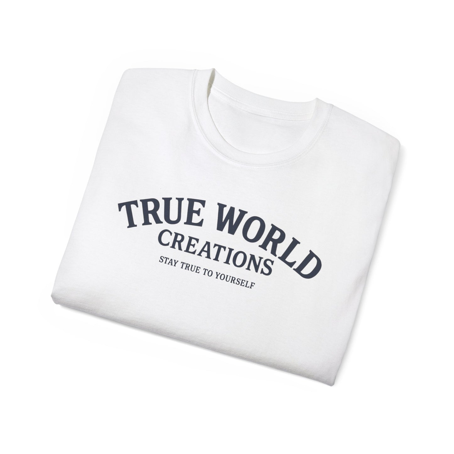 TrueWorldCreations Inspirational Cotton Tee - for Dreamers, Everyday Style