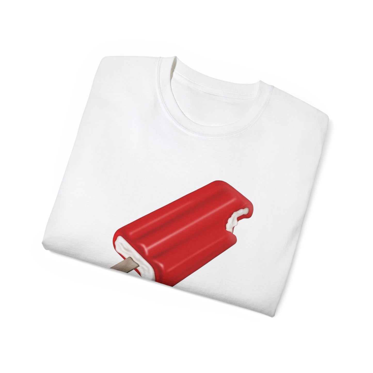 TrueWorldCreations Red Popsicle Graphic T-Shirt for Summer