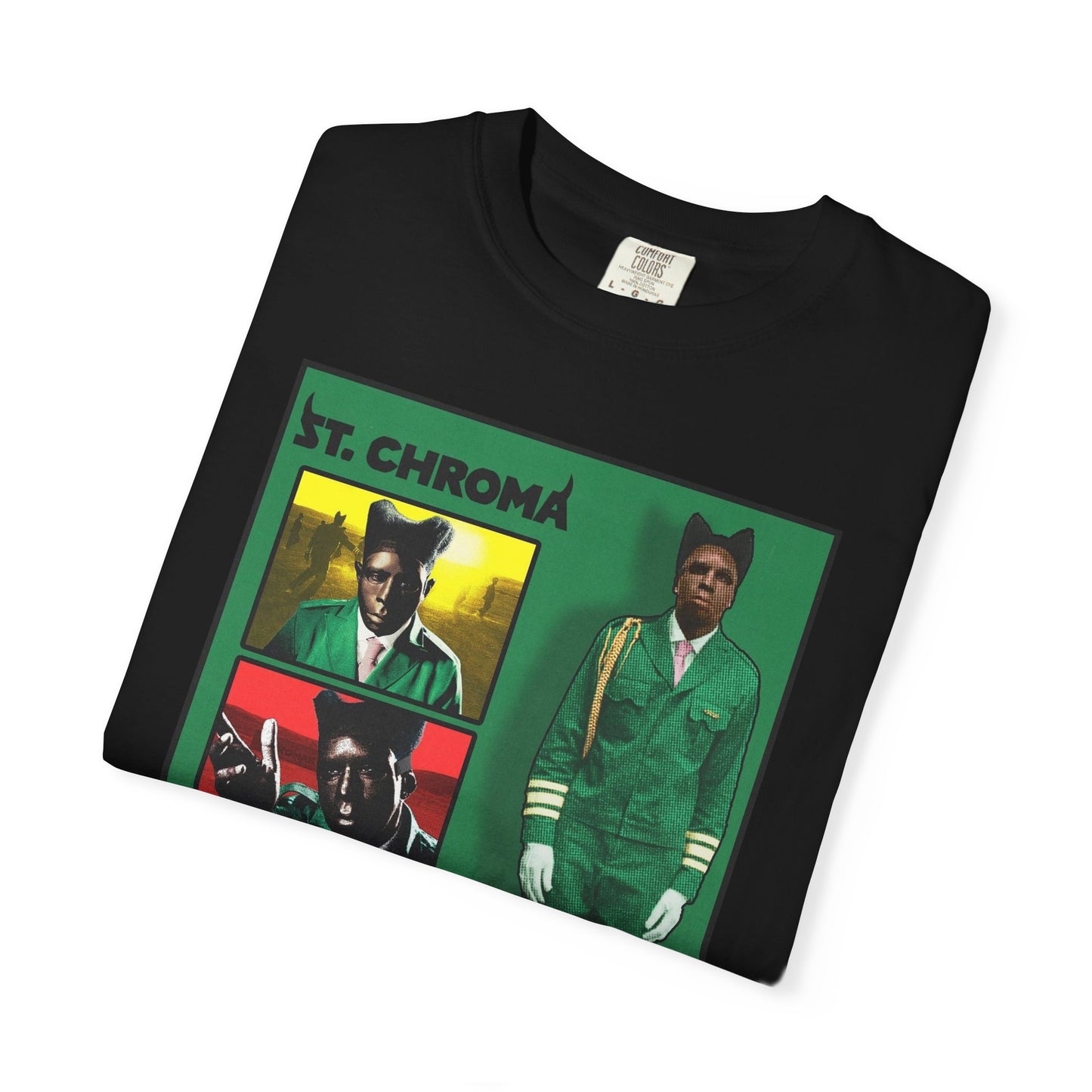 St. Chroma Unisex Garment-Dyed T-shirt, Graphic Tee