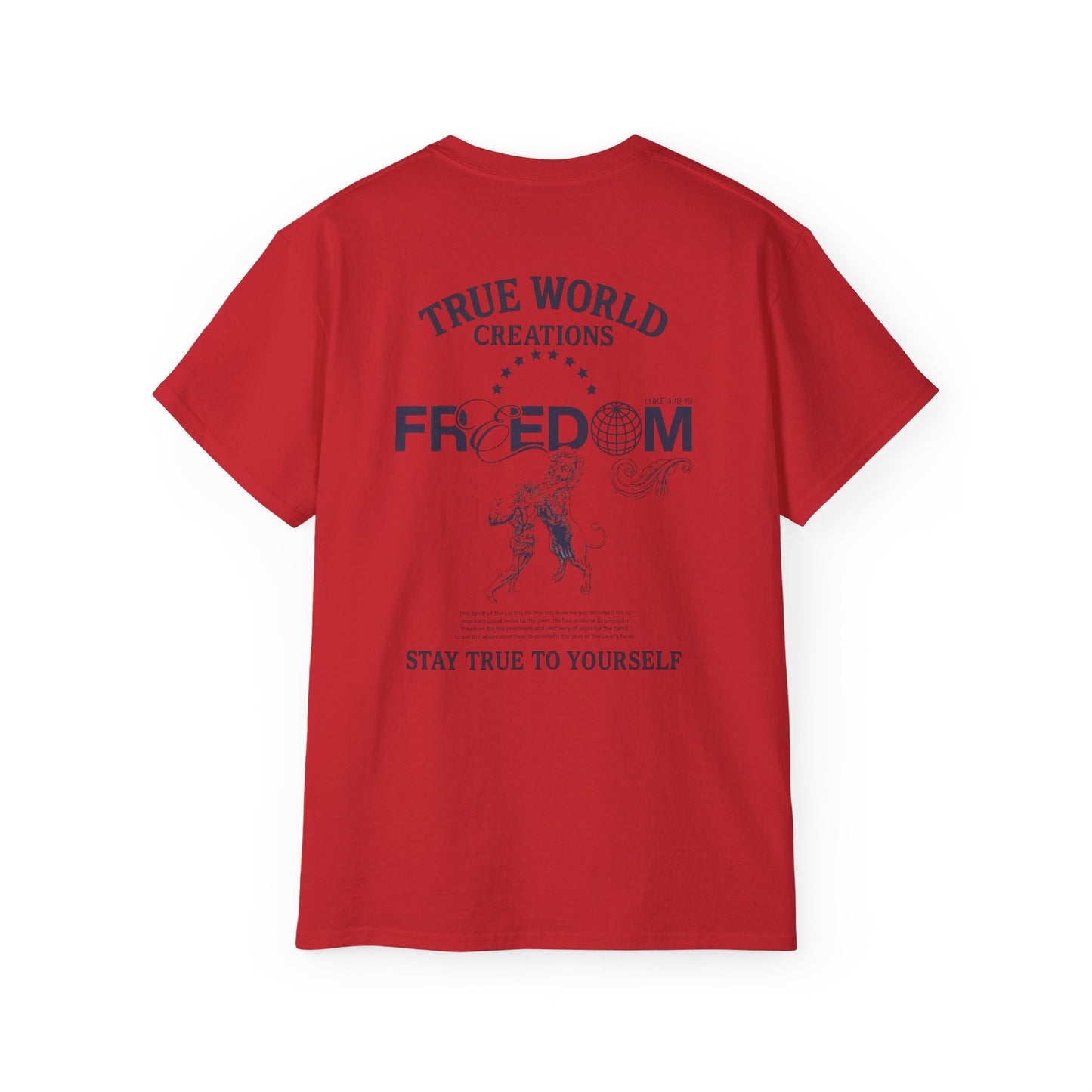 TrueWorldCreations Inspirational Cotton Tee - for Dreamers, Everyday Style