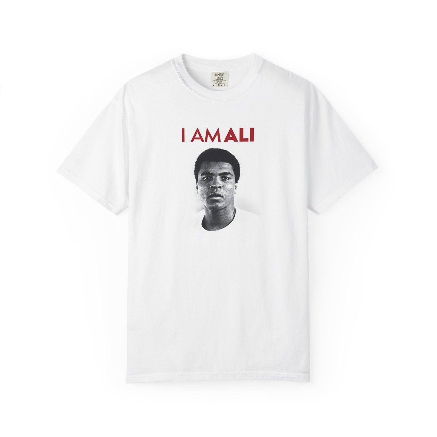 I AM ALI Unisex Garment-Dyed T-Shirt - Iconic Statement Tee