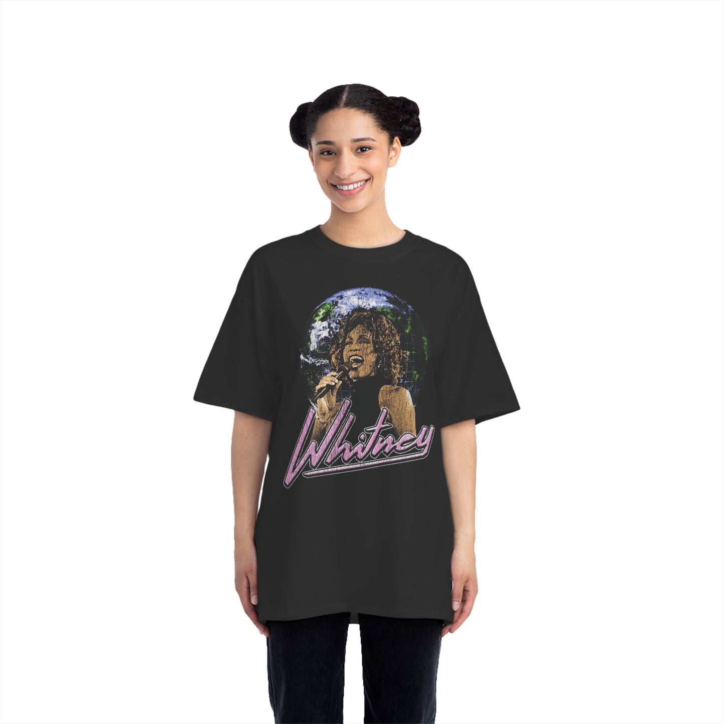 Whitney Houston Tribute T-Shirt, Vintage graphic T-shirt