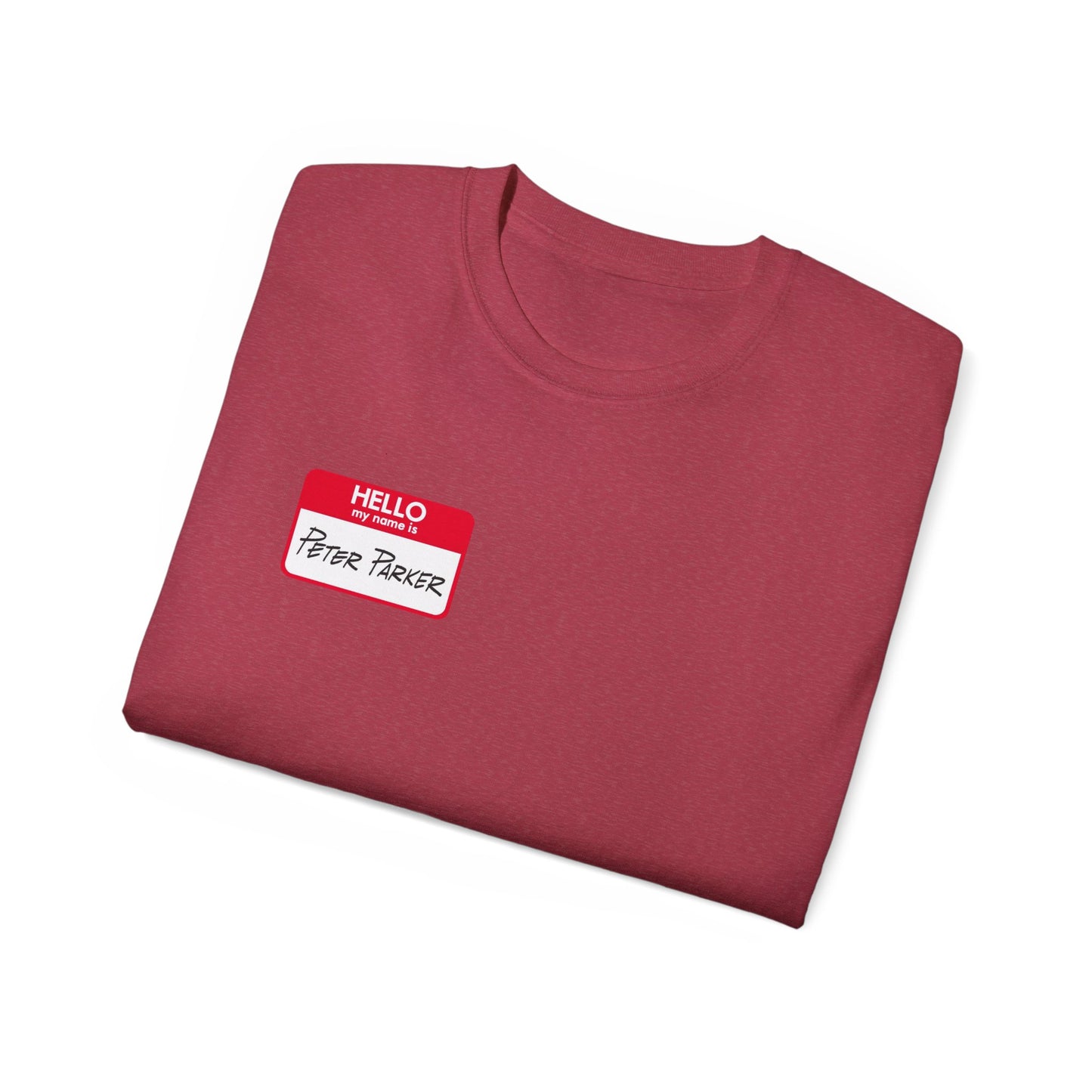 Funny Name tag *Spiderman graphic T-shirt
