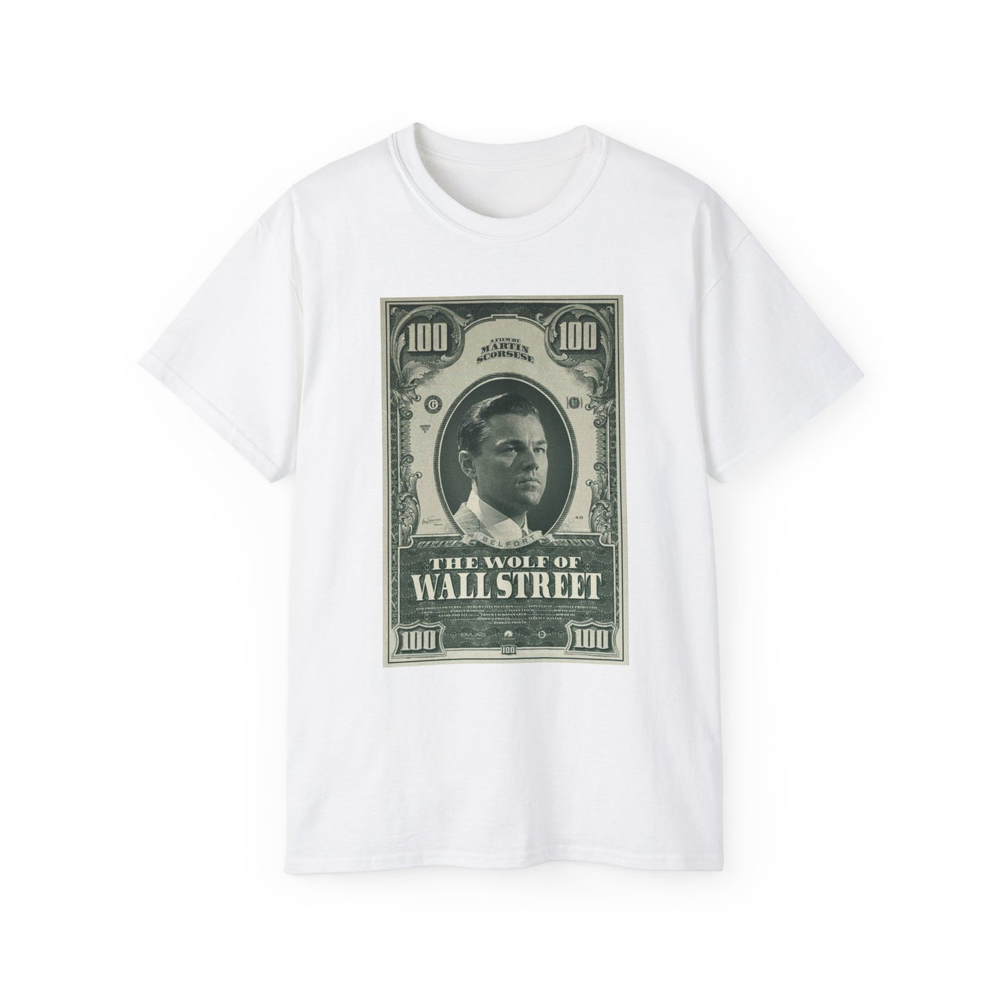 Wolf of Wall Street Inspired graphic T-shirt