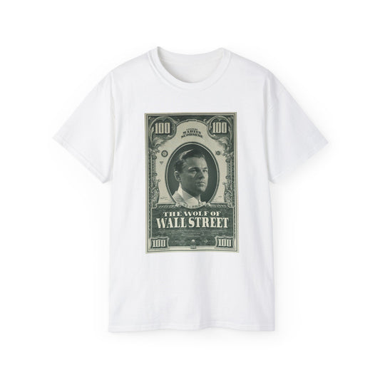 Wolf of Wall Street Inspired graphic T-shirt