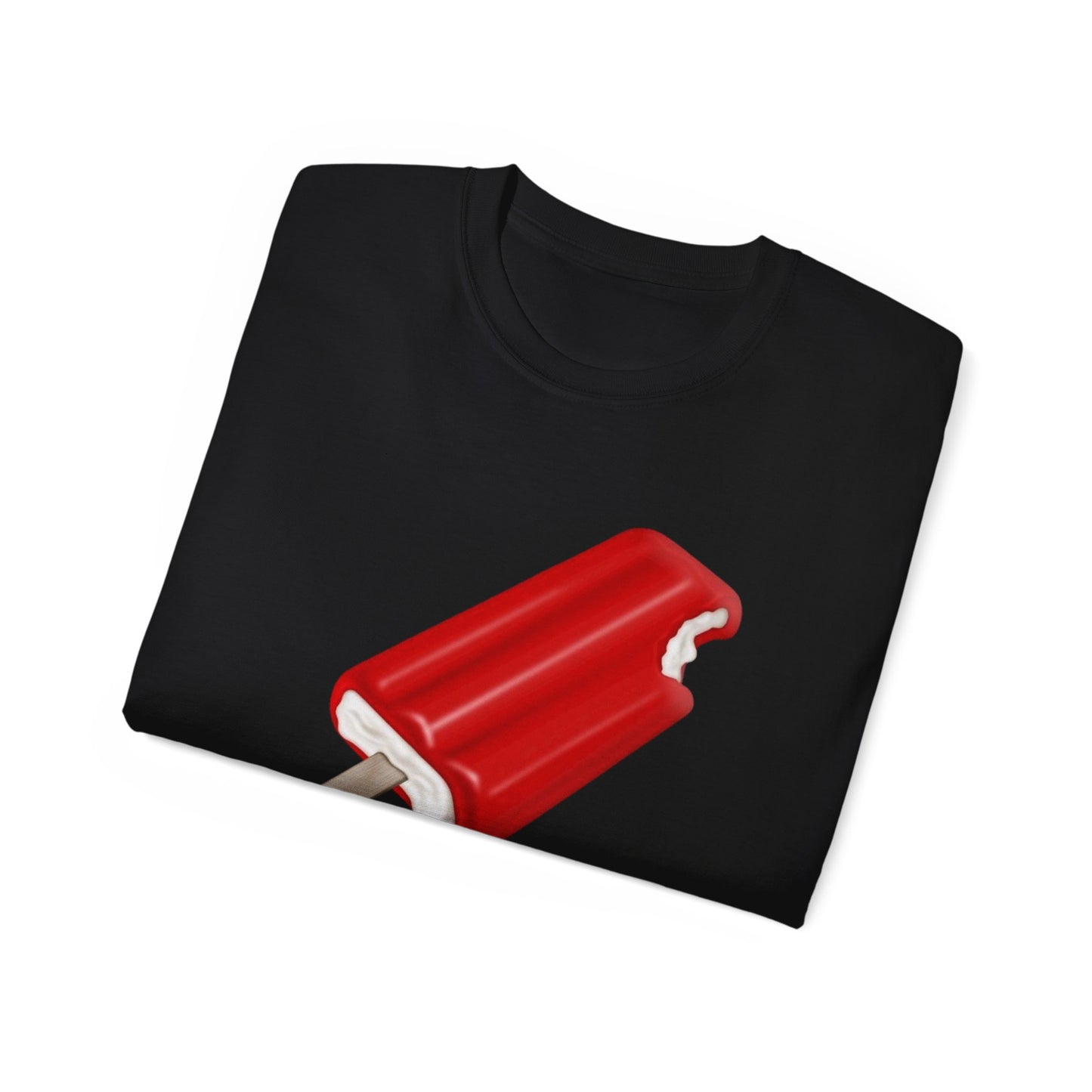 TrueWorldCreations Red Popsicle Graphic T-Shirt for Summer
