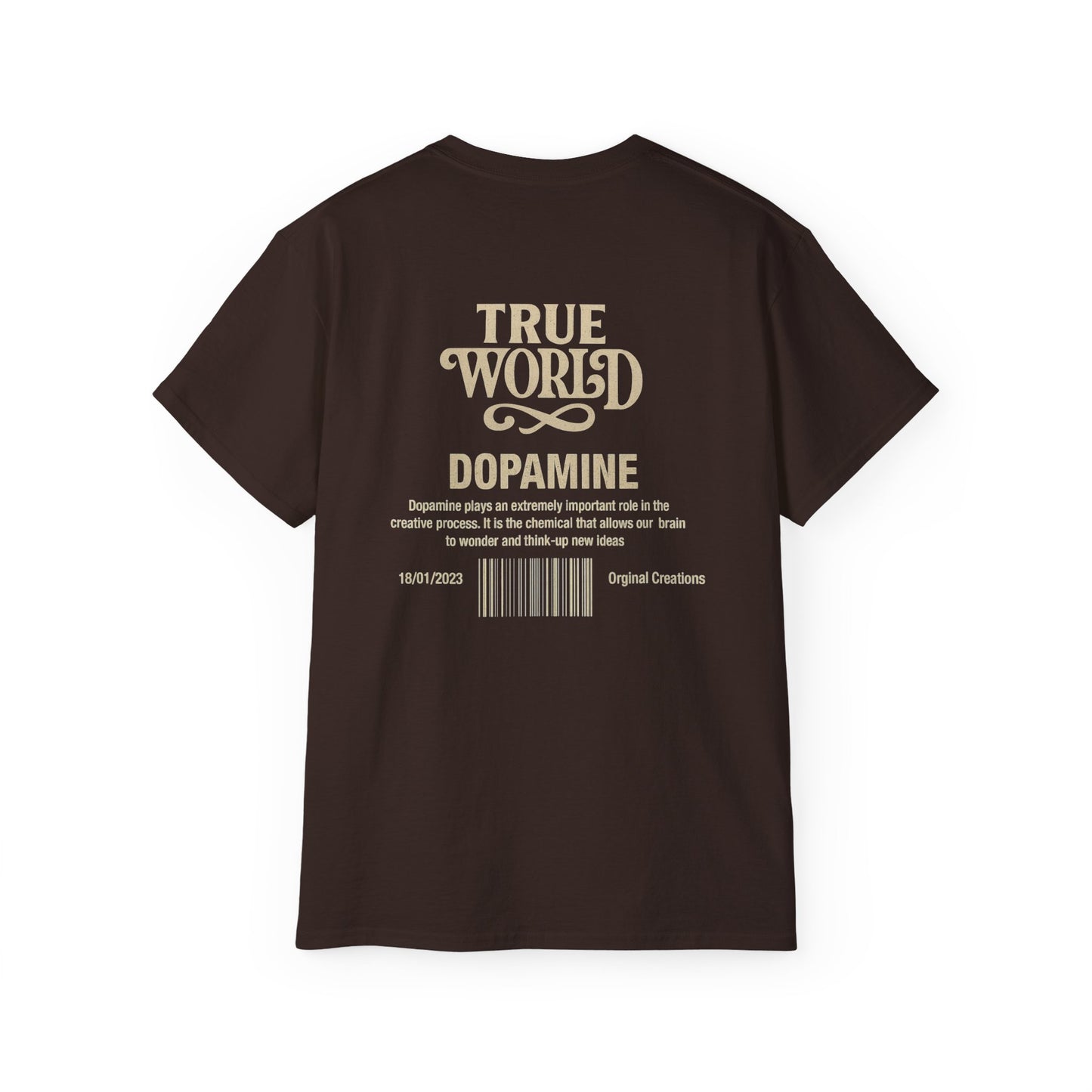 True World Creations graphic T-shirt design