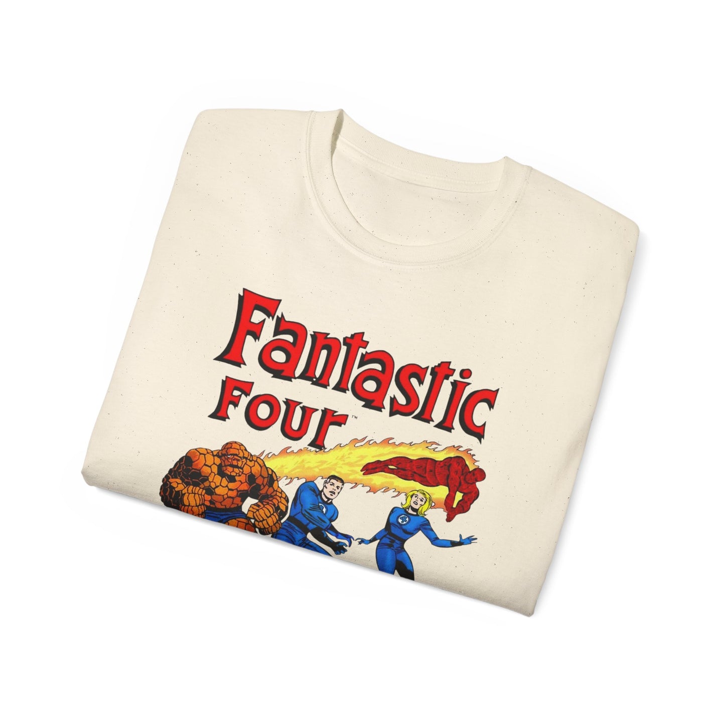 Fantastic Four Retro graphic T-shirt design