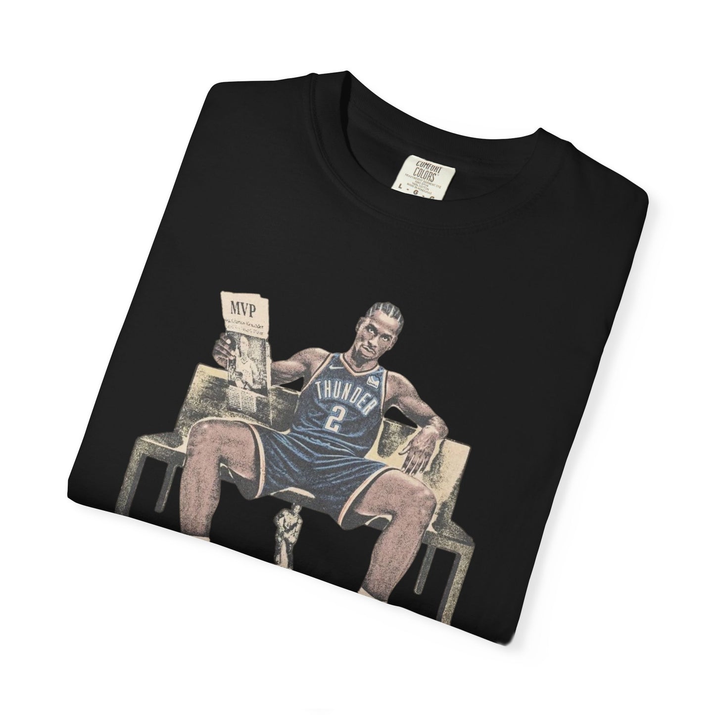 Basketball Champion Graphic T-Shirt — 'Number 2' Court Legend Tee
