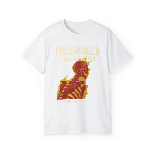 TWC Graphic T shirt with Skeleton design