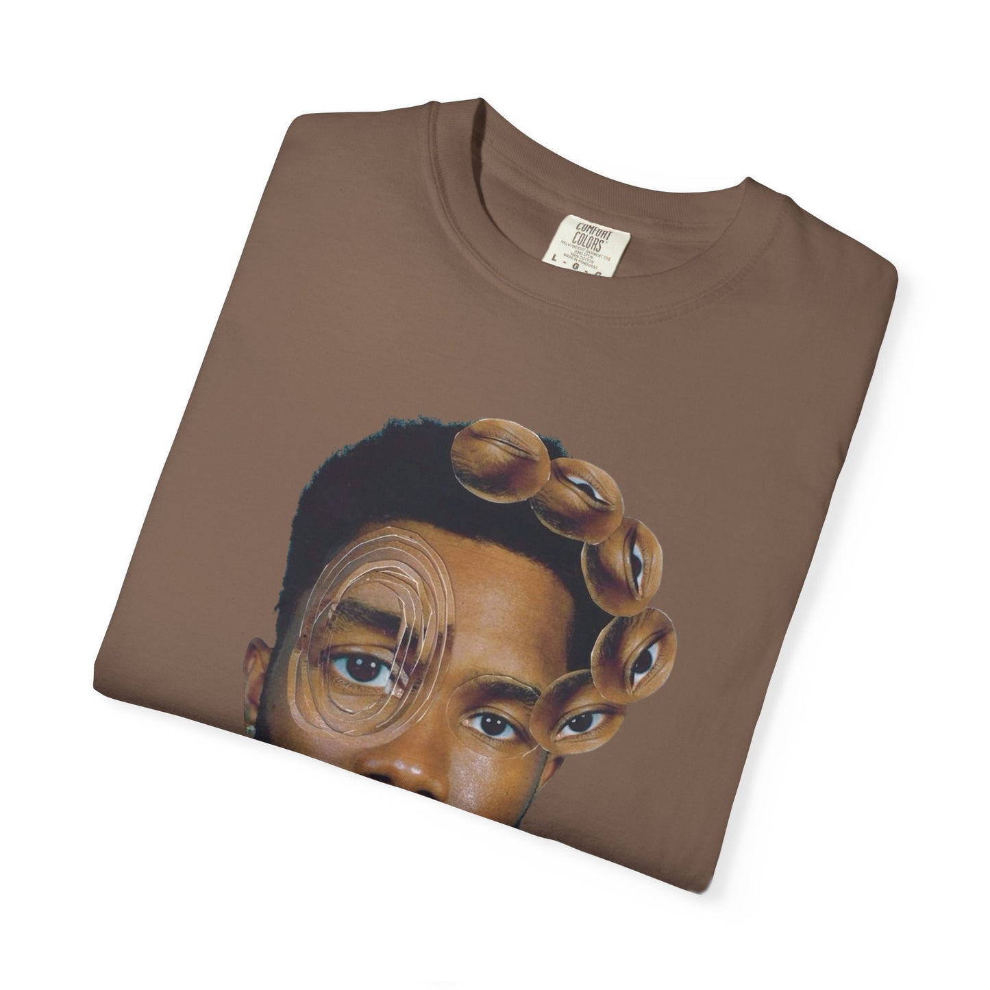 Artistic Unisex Garment-Dyed T-Shirt with Unique Design