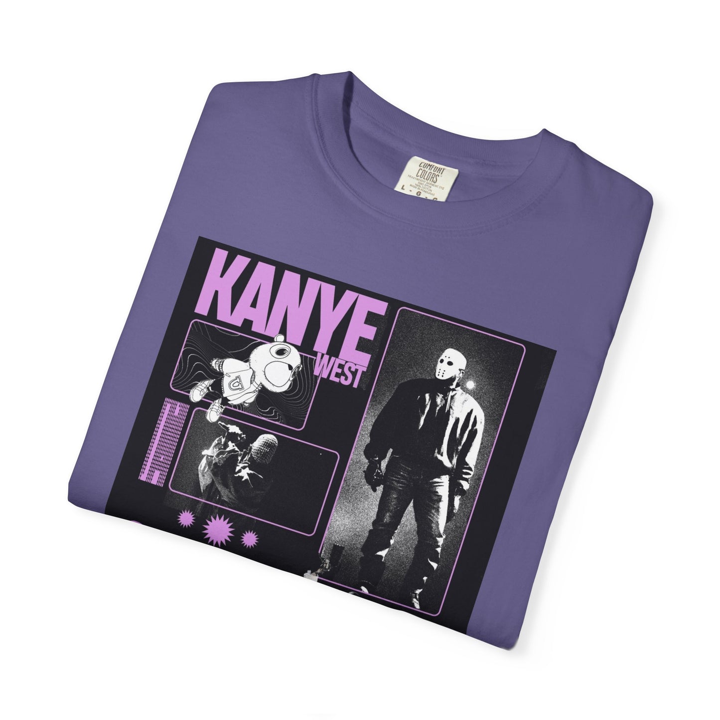 Unisex Garment-Dyed T-shirt- Kanye Graphic Tee