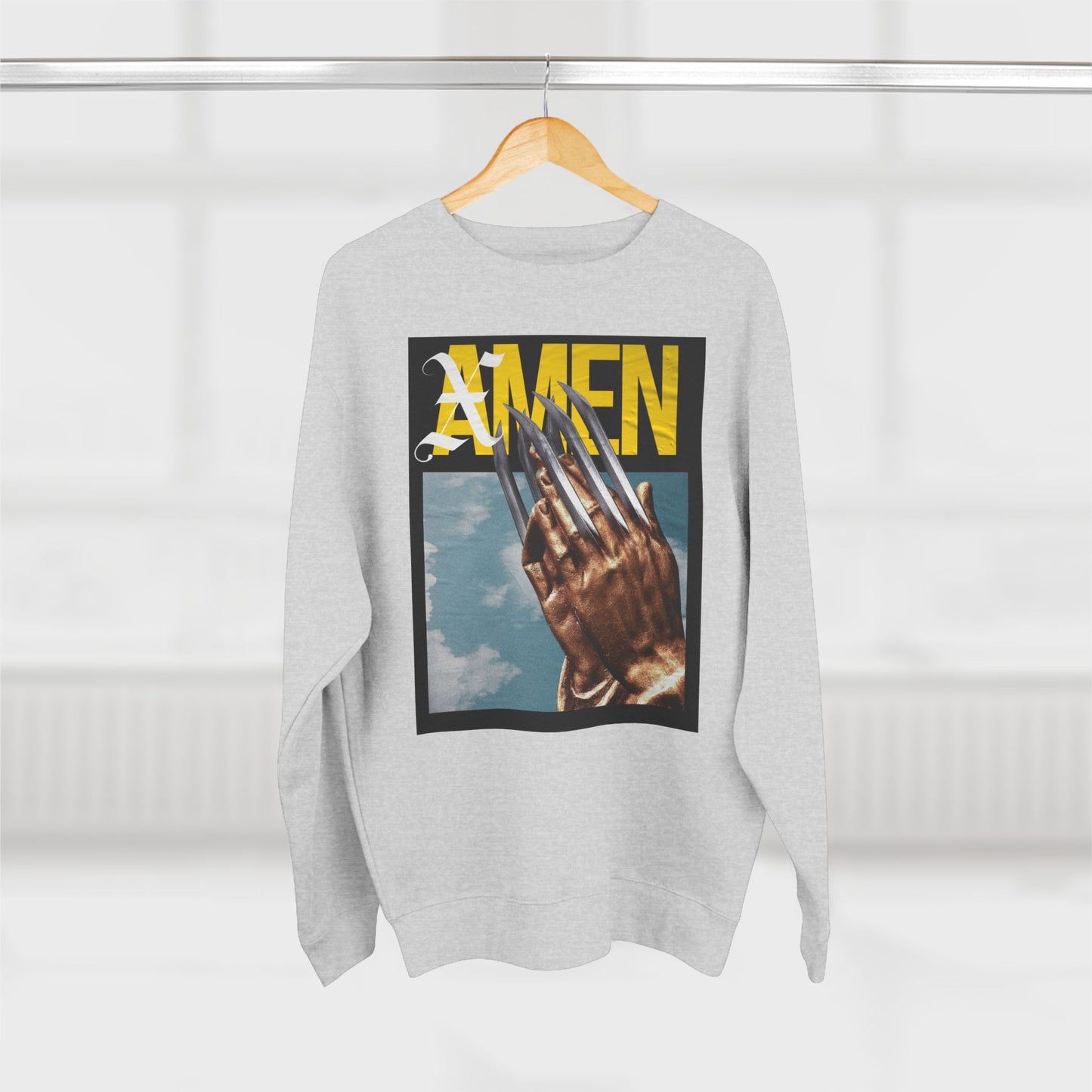 X-Men Inspired Unisex Crewneck Sweatshirt, Graphic Sweatshirt, Vintage Style Apparel, Superhero Gift, Casual Wear, Comic Book Fashion