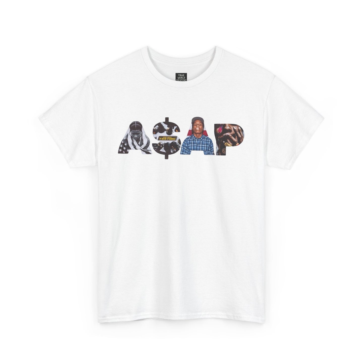 A$AP Unisex Heavy Graphic Cotton Tee - Streetwear Vibe for Casual Style