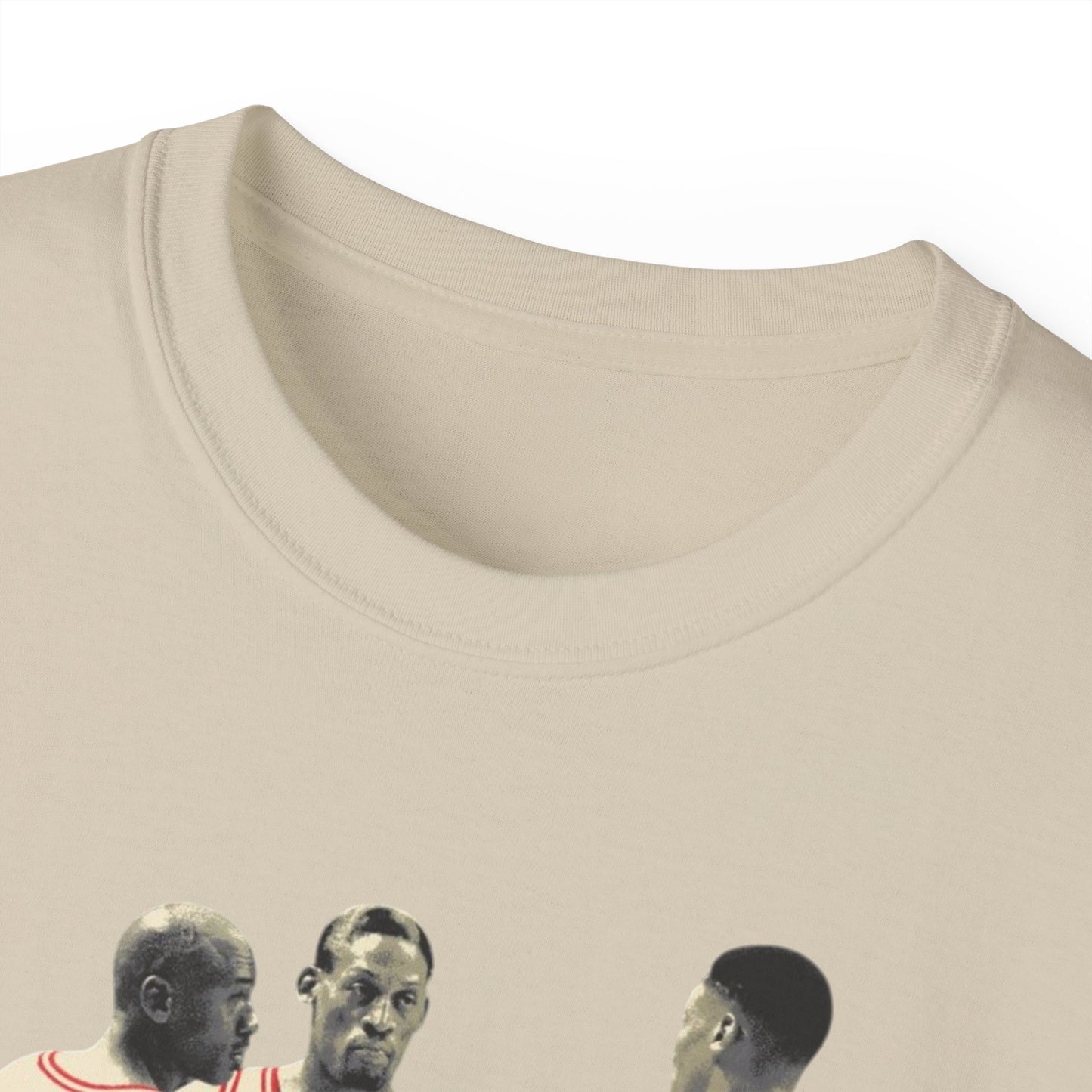 Vintage Basketball Legends trio Tee - Retro Chicago Players Graphic