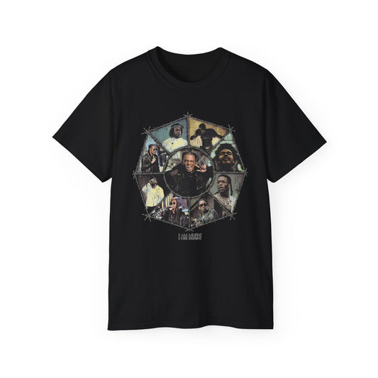 Unisex Cotton Graphic Tee - carti Vintage graphic tee shirt