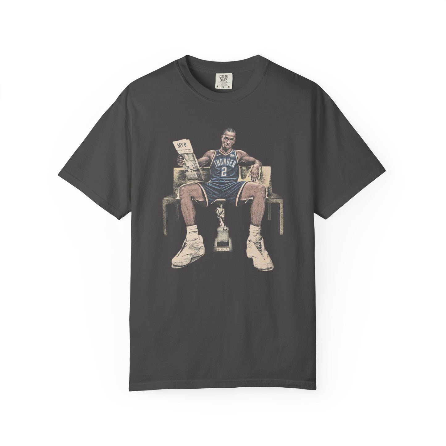 Basketball Champion Graphic T-Shirt — 'Number 2' Court Legend Tee