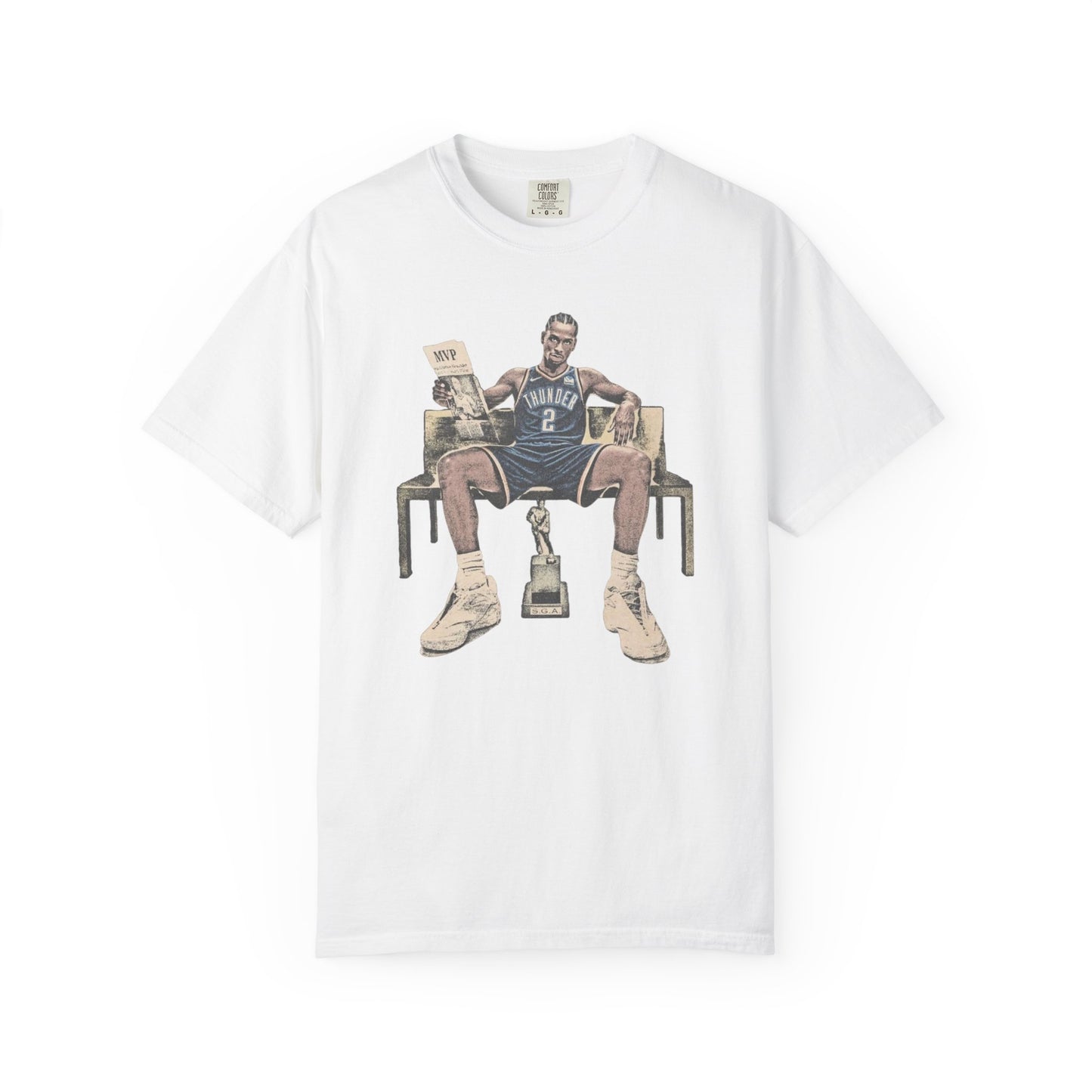 Basketball Champion Graphic T-Shirt — 'Number 2' Court Legend Tee
