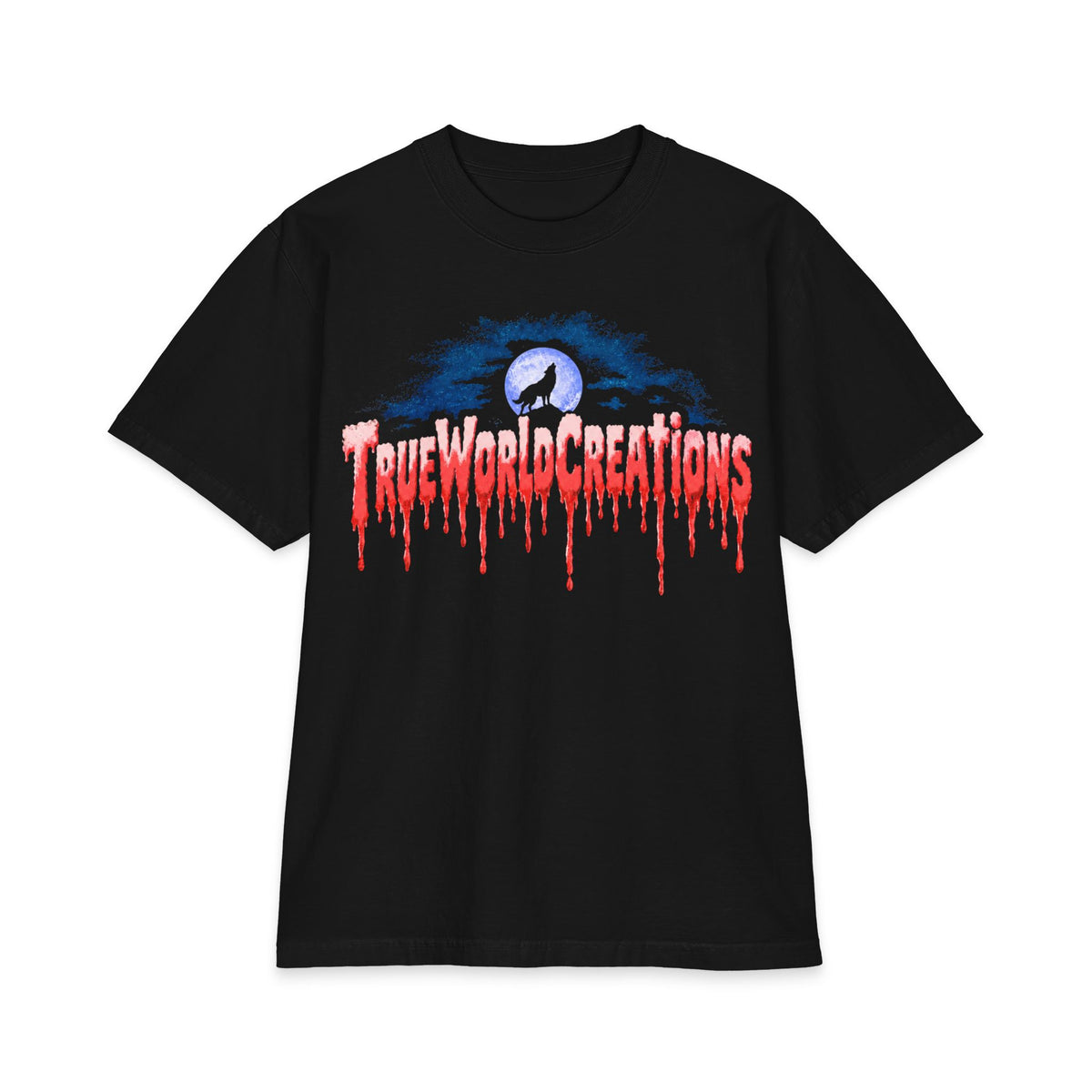 TrueWorldCreations limited edition Horror Graphic T-Shirt