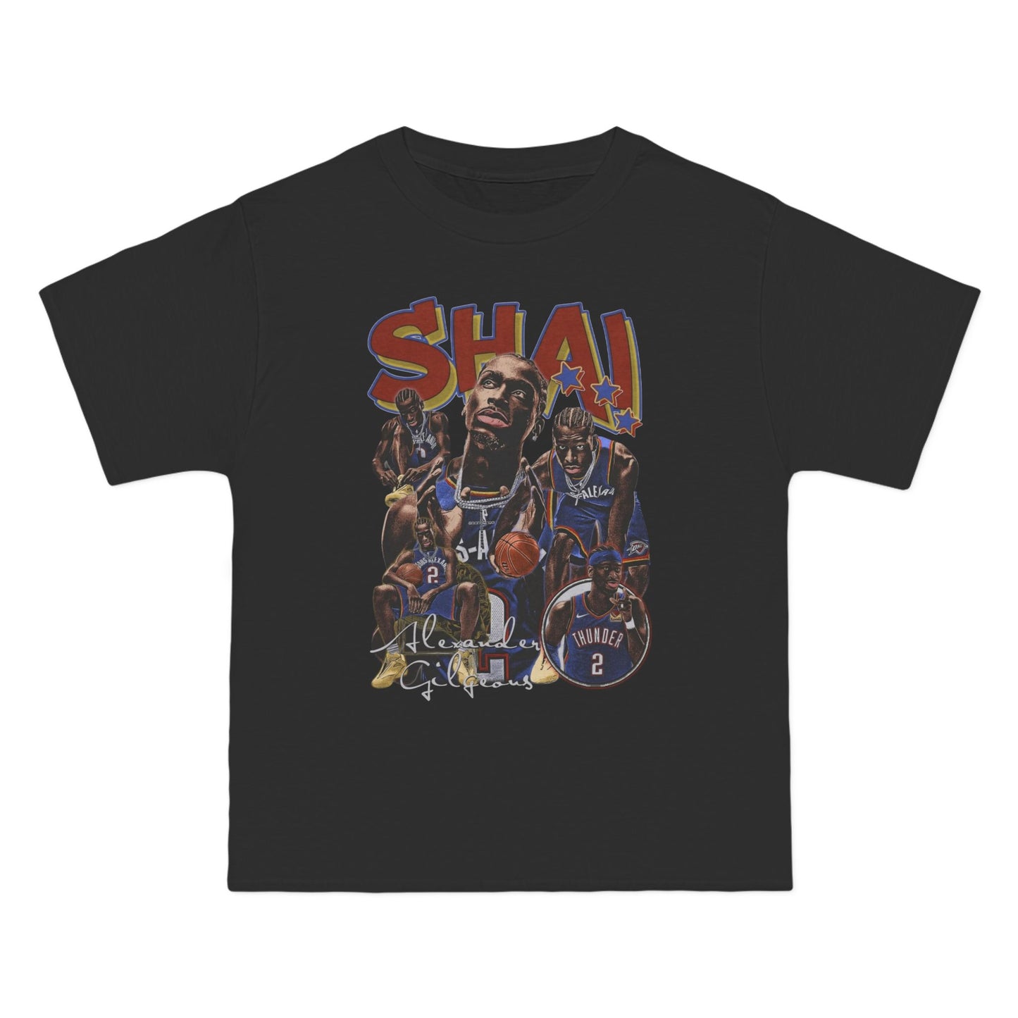 Shai Vintage Basketball Graphic T-Shirt