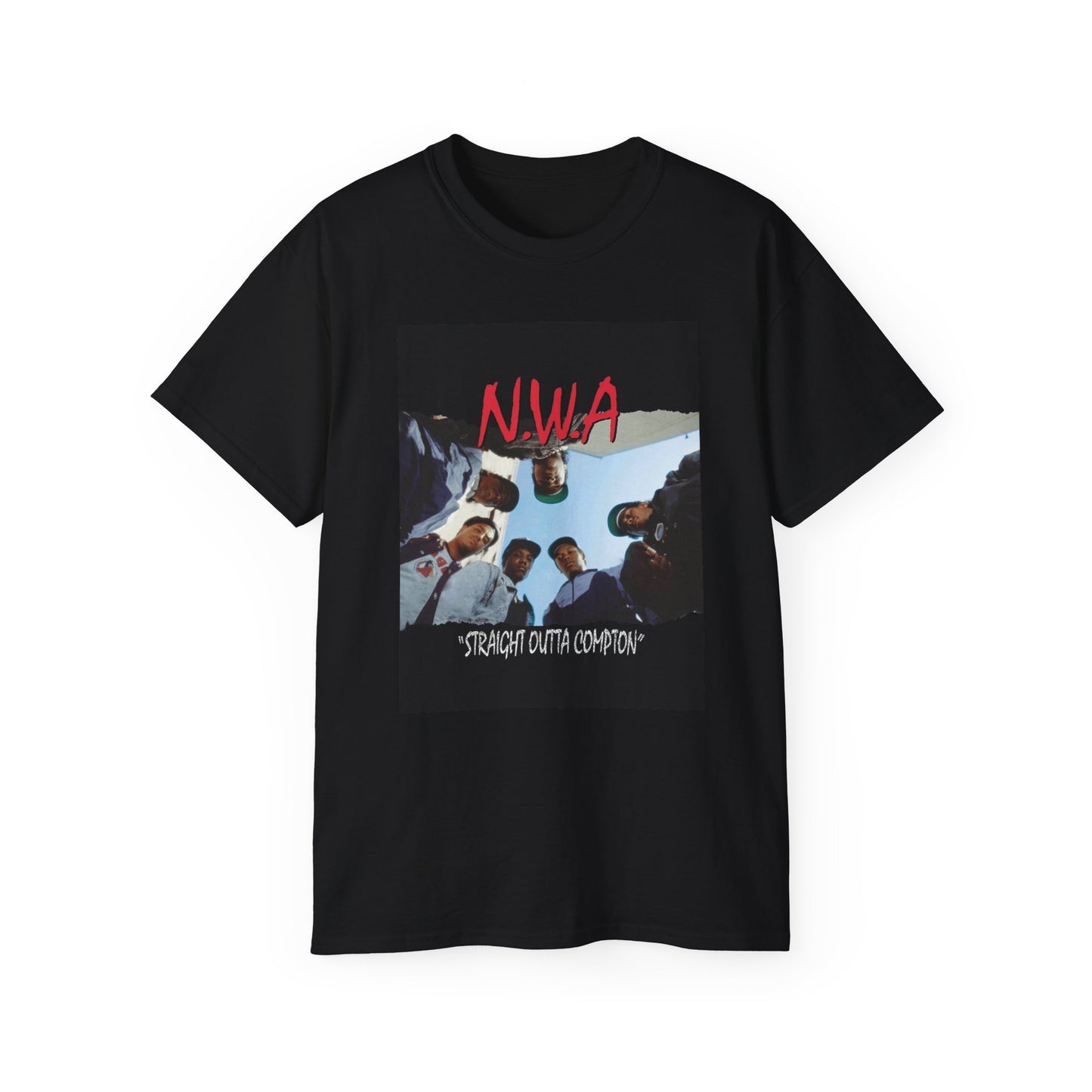 Retro Hip-Hop N.W.A Graphic Tee - 'Straight Outta Compton'