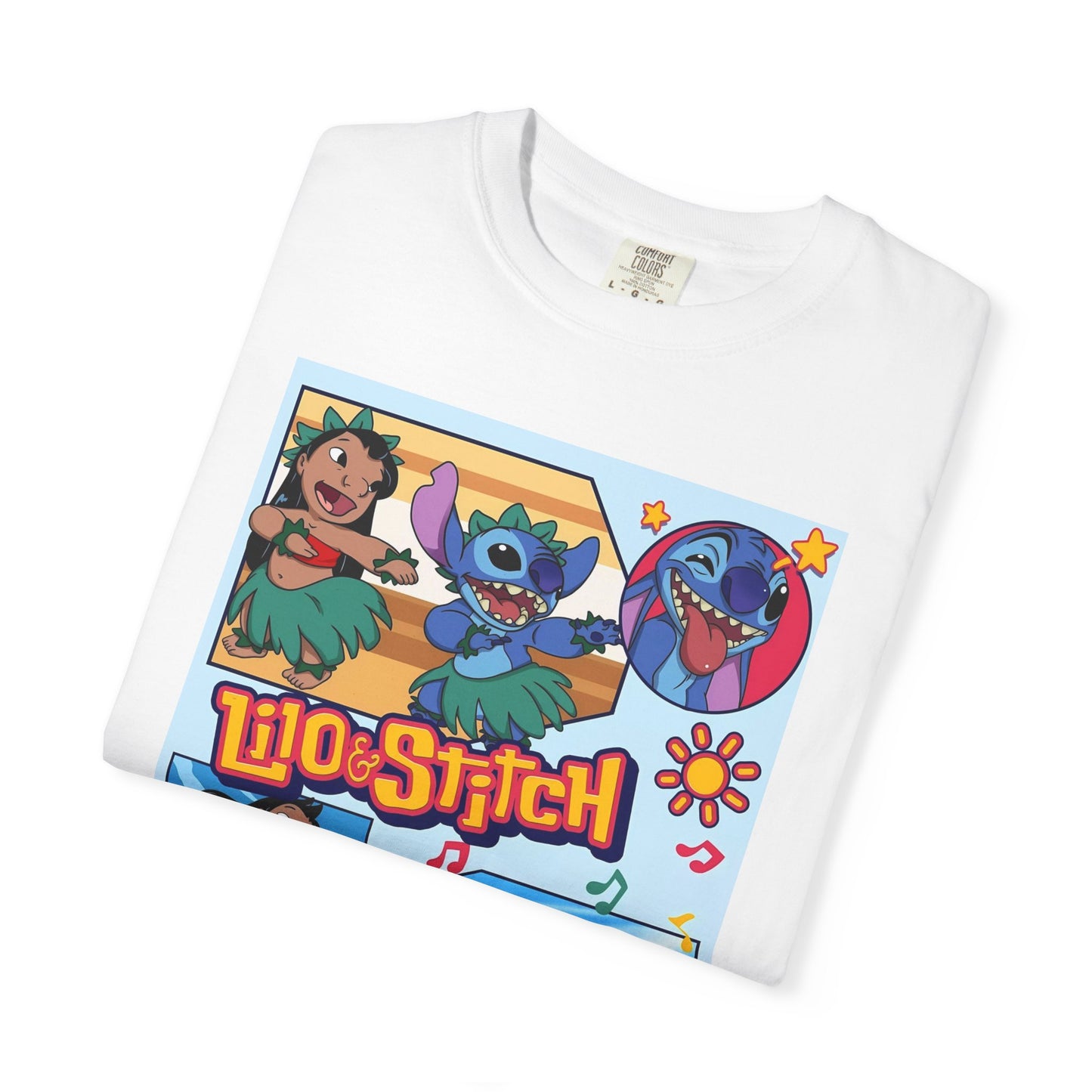 Lilo & Stitch Unisex Garment-Dyed T-Shirt