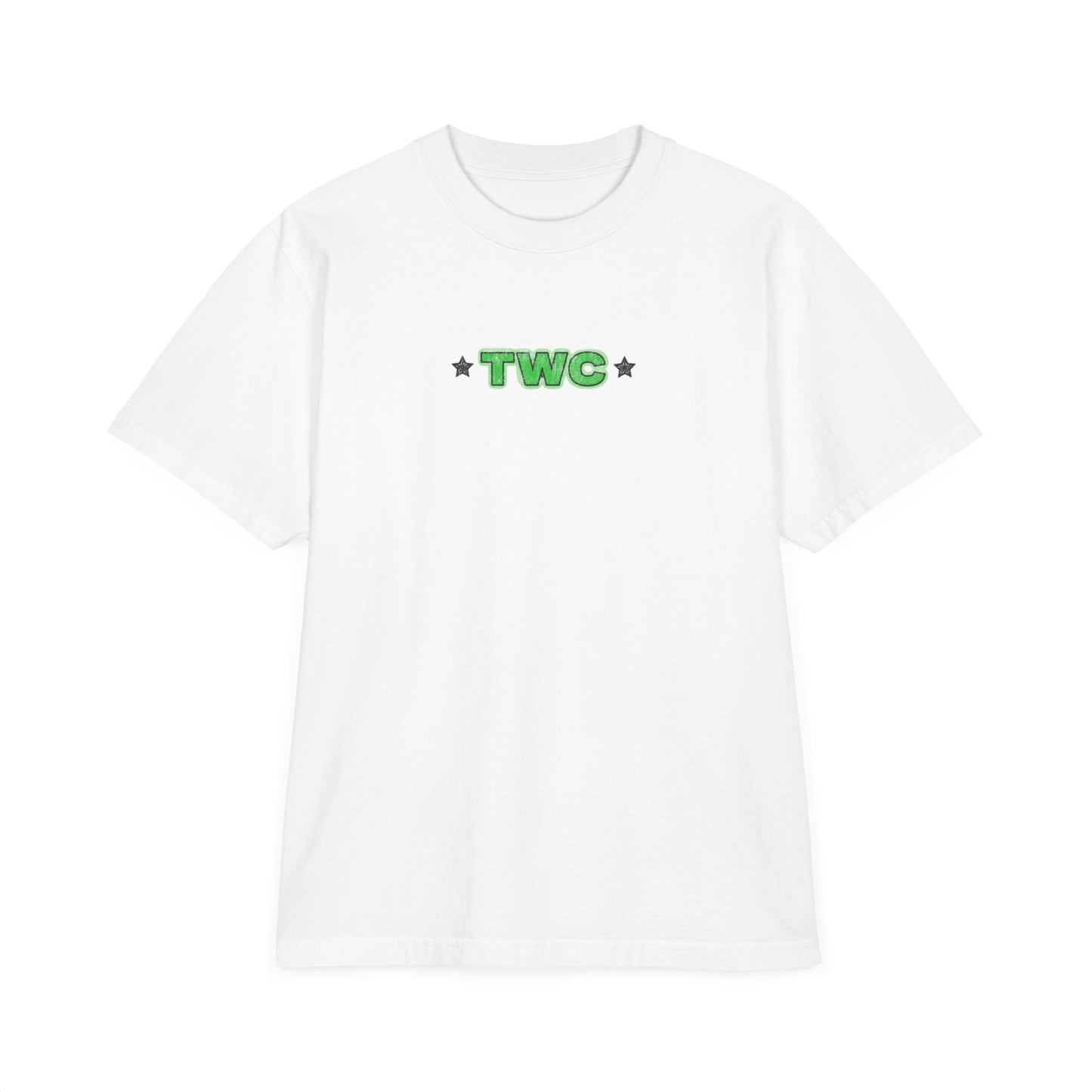 TWC Touched by the Hand of God graphic T-Shirt — Colorful Cross Graphic Tee