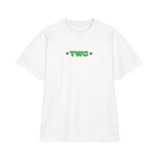 TWC Touched by the Hand of God graphic T-Shirt — Colorful Cross Graphic Tee