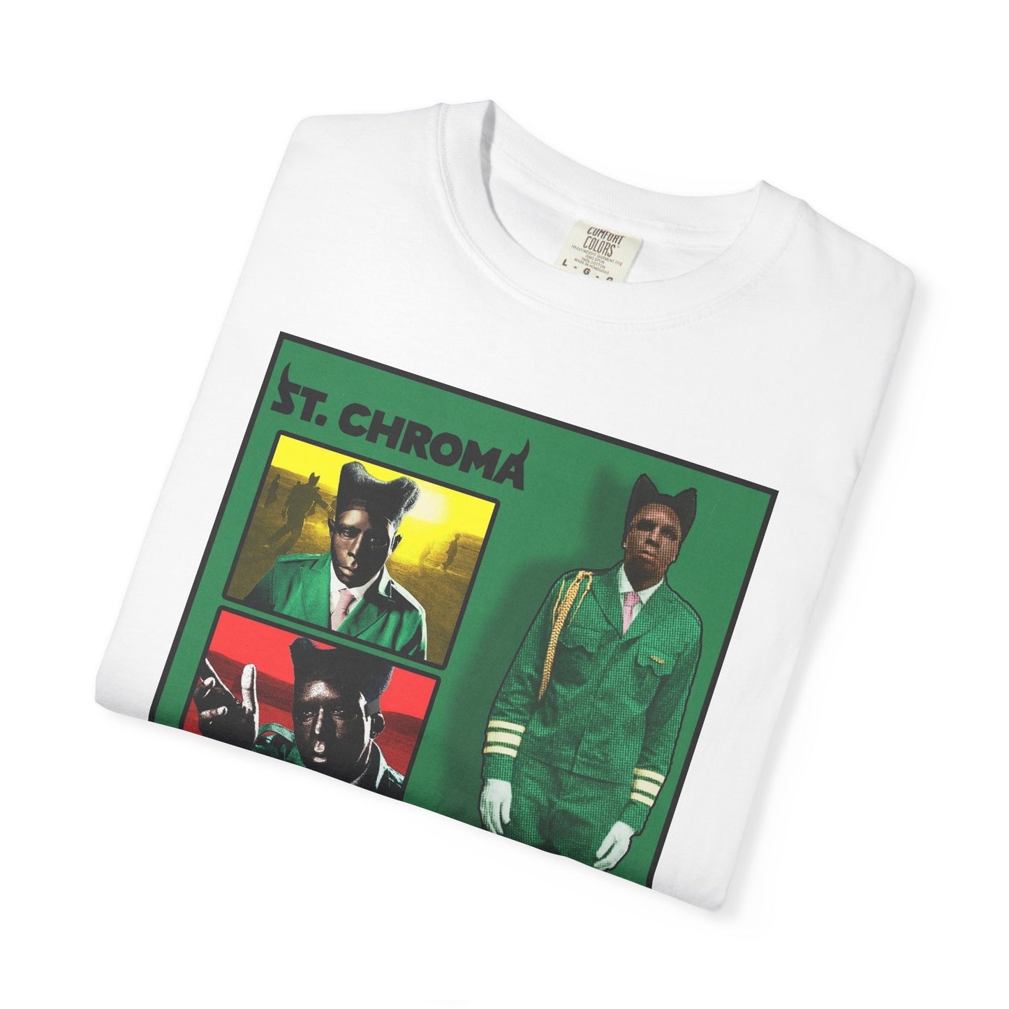 St. Chroma Unisex Garment-Dyed T-shirt, Graphic Tee