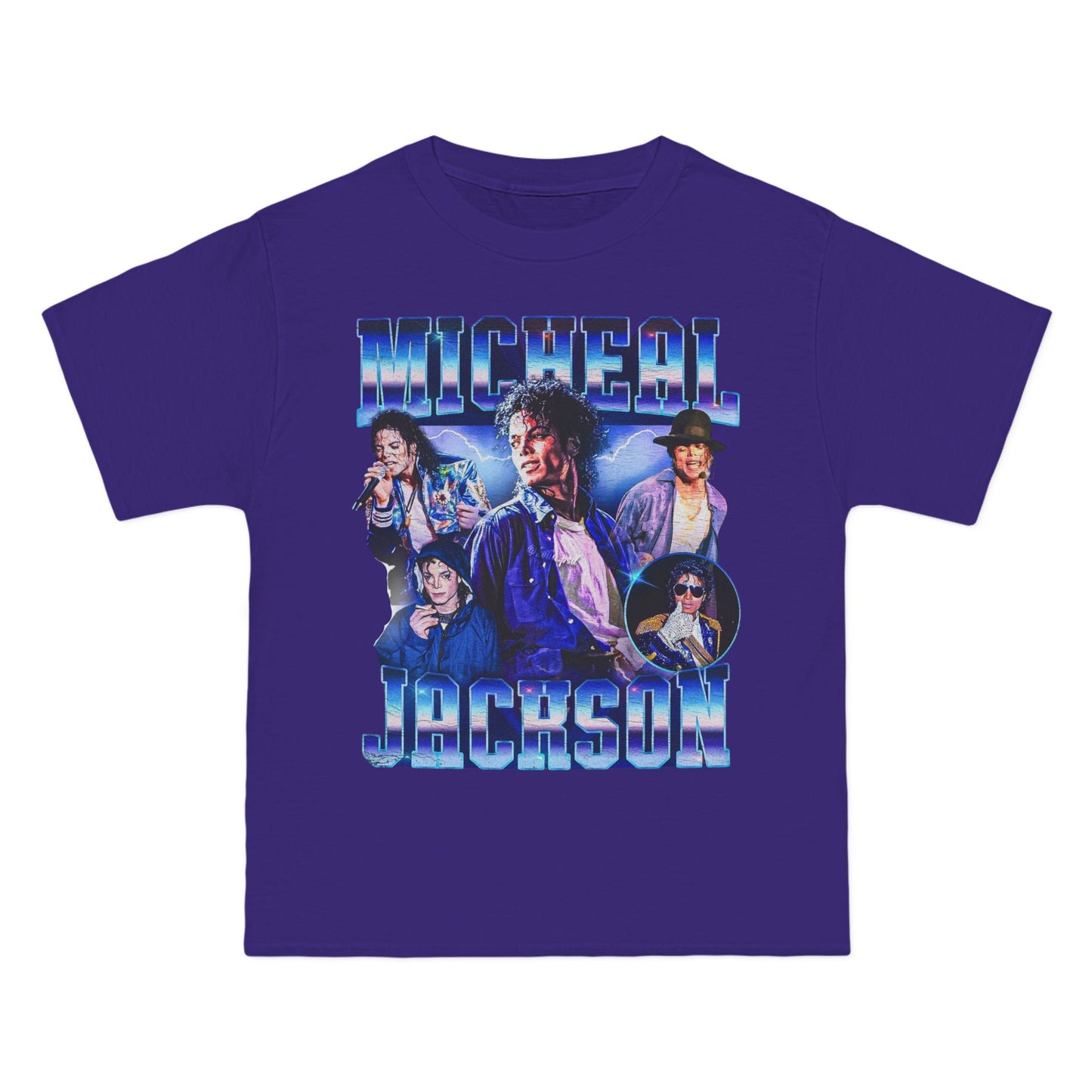 Michael Jackson Tribute T-Shirt — Iconic Pop Star Collage