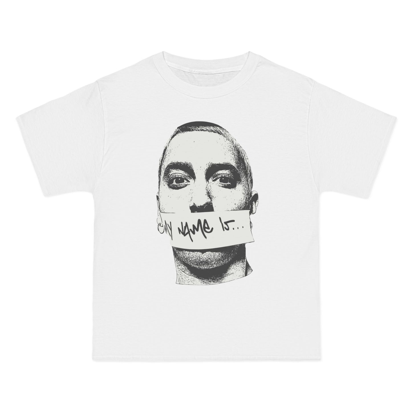 My name is Graphic T-Shirt – Retro Rap Portrait Tee
