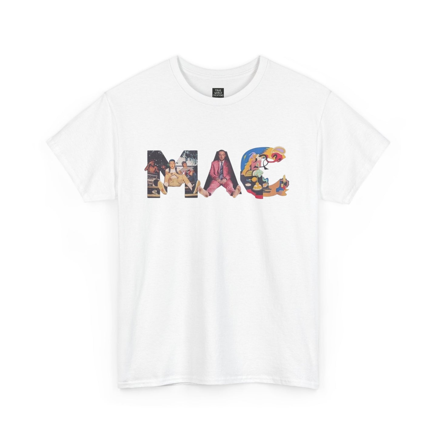 Mac Miller Unisex Heavy Cotton Tee - Fun and Colorful Graphic T-Shirt