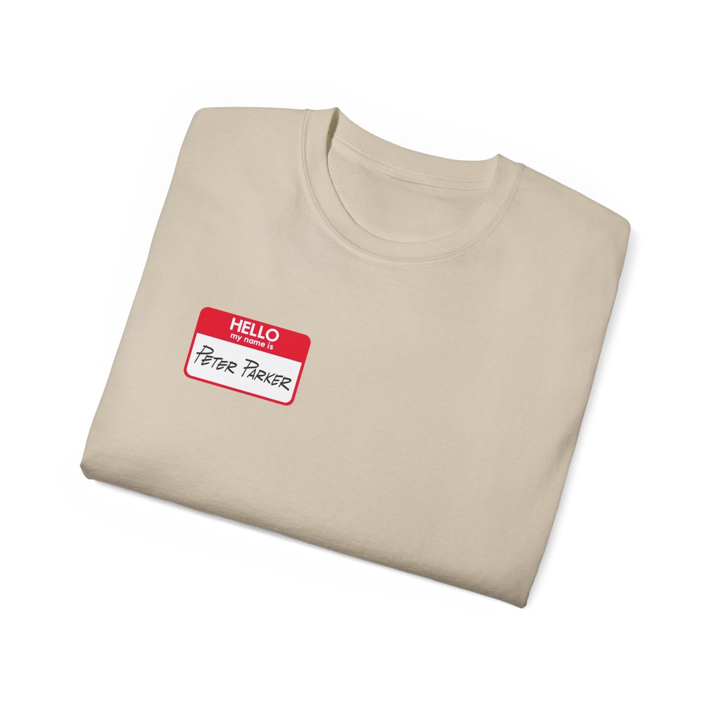 Funny Name tag *Spiderman graphic T-shirt