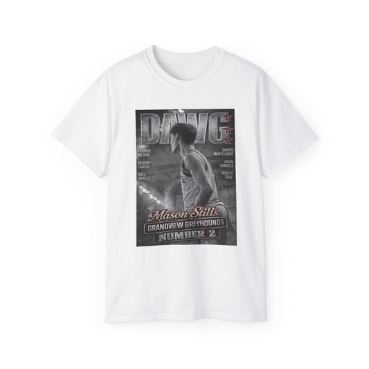 Grandview Greyhounds DAWG Team Tee — Mason Stills #2 GHS TWC Player Poster Shirt