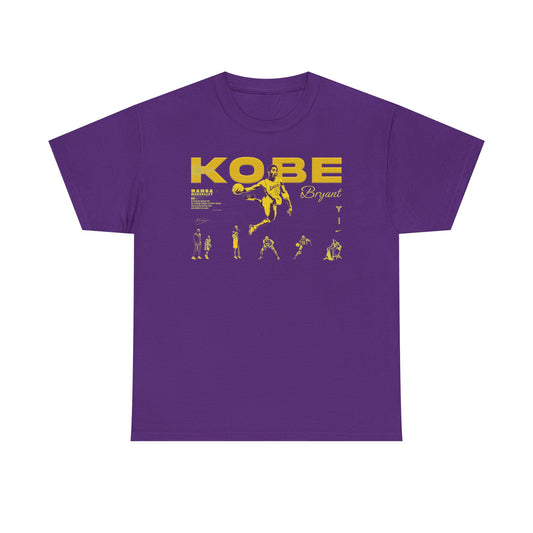 Kobe Tribute Unisex Heavy Cotton Tee – Basketball Fan Apparel