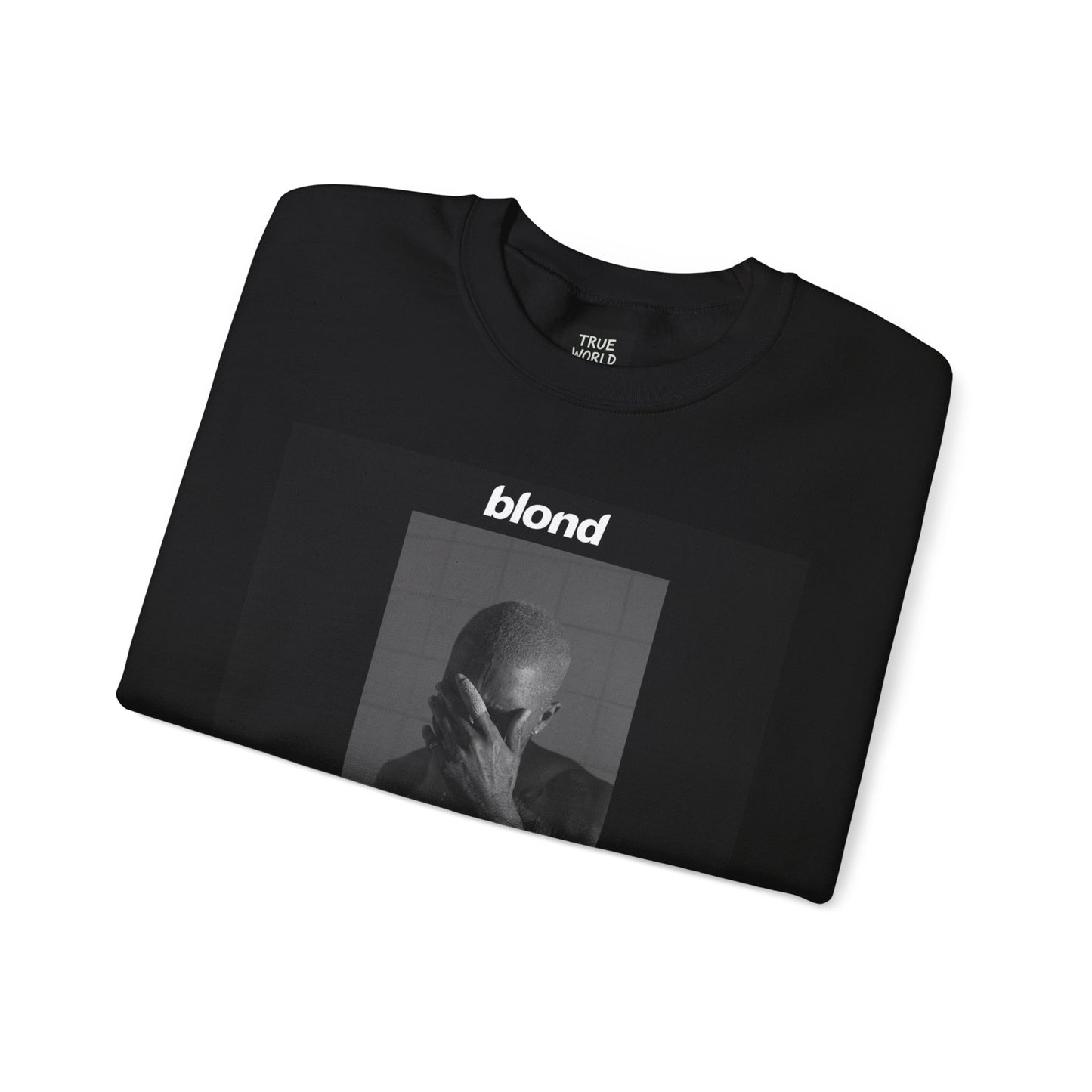 Blond Album Graphic Unisex Crewneck Sweatshirt - Cozy, Stylish, perfect for Frank Ocean fans